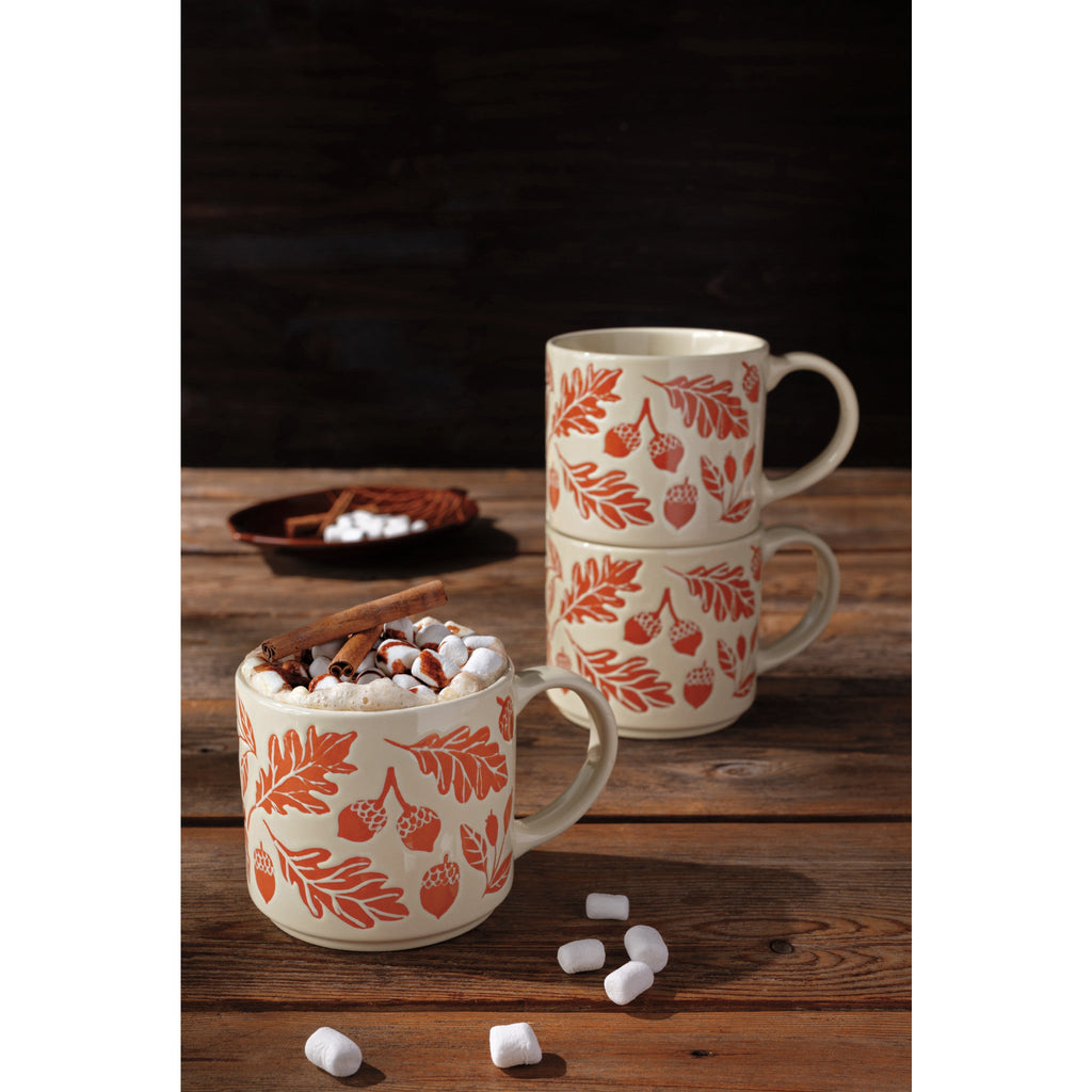 Oak and Acorns Stacking Mug - Freshie & Zero Studio Shop