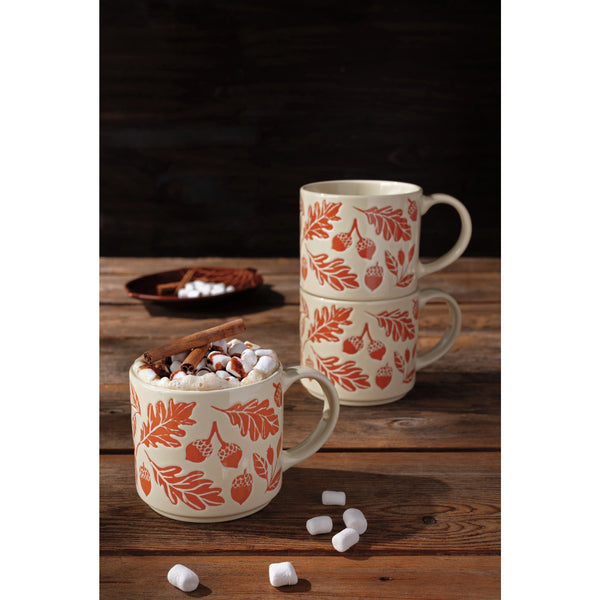 Oak and Acorns Stacking Mug - Freshie & Zero Studio Shop