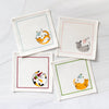 Drinking Cats Cocktail Napkin Set of 4 - Freshie & Zero Studio Shop
