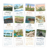 National Parks 2026 Mini Desk Calendar with Wooden Block - Freshie & Zero Studio Shop