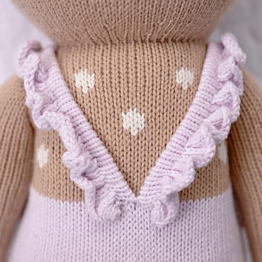Little Violet the Fawn Knit Doll by Cuddle + Kind - Freshie & Zero Studio Shop