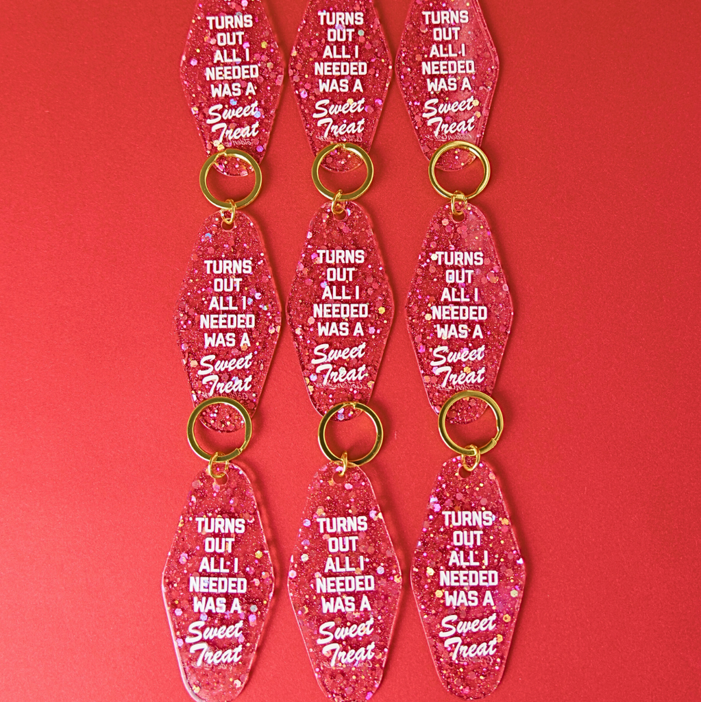 Turns Out All I Needed Was a Sweet Treat Keychain - Freshie & Zero Studio Shop