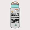 This is My Emotional Support Water Bottle Sticker - Freshie & Zero Studio Shop