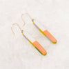 Sunny Colorblock Skinny Dip Earrings - Freshie & Zero Studio Shop