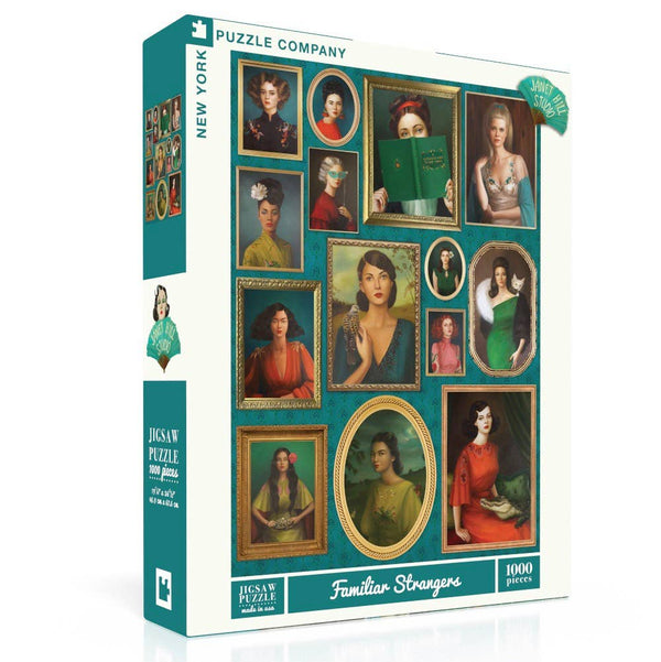 Familiar Strangers - 1000 Piece Jigsaw Puzzle - Freshie & Zero Studio Shop