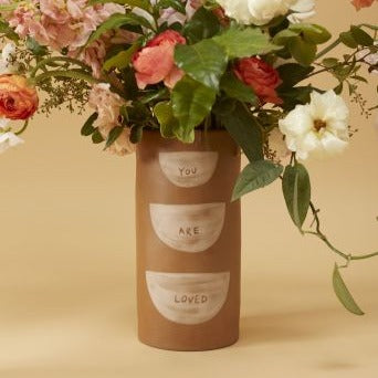 You Are Loved Vase - Freshie & Zero Studio Shop