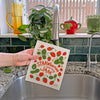 Strawberry Sponge Cloth - Freshie & Zero Studio Shop