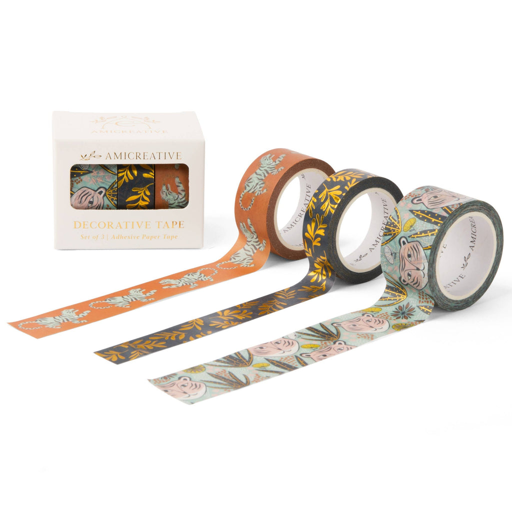 Mod Tiger Washi Tape Set Box - Freshie & Zero Studio Shop