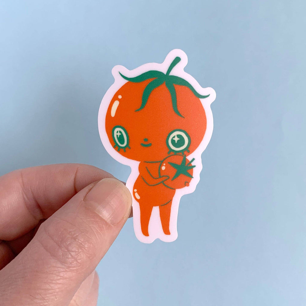 Baby Tomato Vinyl Sticker - Freshie & Zero Studio Shop