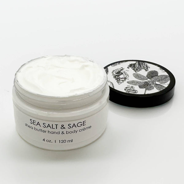 NEW Sea Salt & Sage Shea Butter Hand & Body Creme - Freshie & Zero Studio Shop