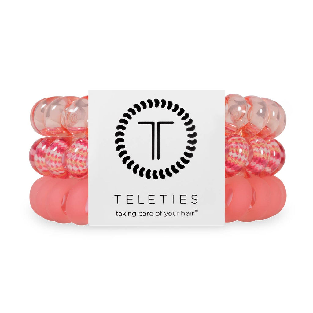 Large Coil Teleties Hair Ties - Set of 3 - Freshie & Zero Studio Shop