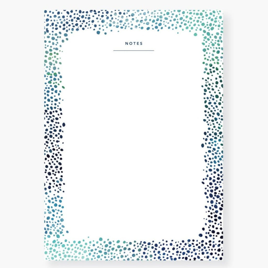 Speckled Seas Chubby Note Pad - Freshie & Zero Studio Shop