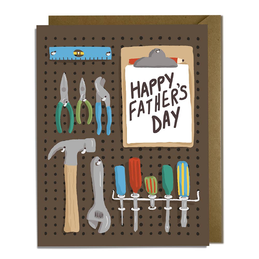 Tool Shed Father's Day Card - Freshie & Zero Studio Shop
