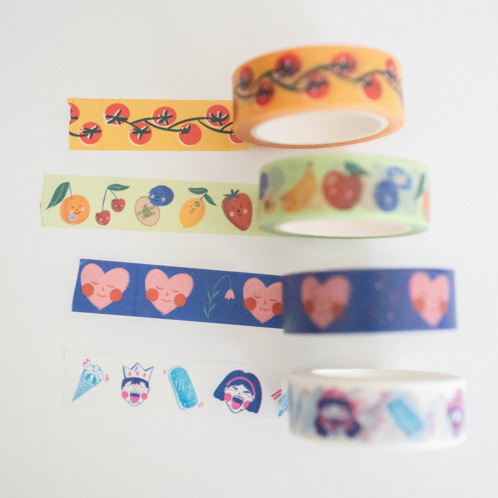 Washi Tape: Tomato Vine - Freshie & Zero Studio Shop