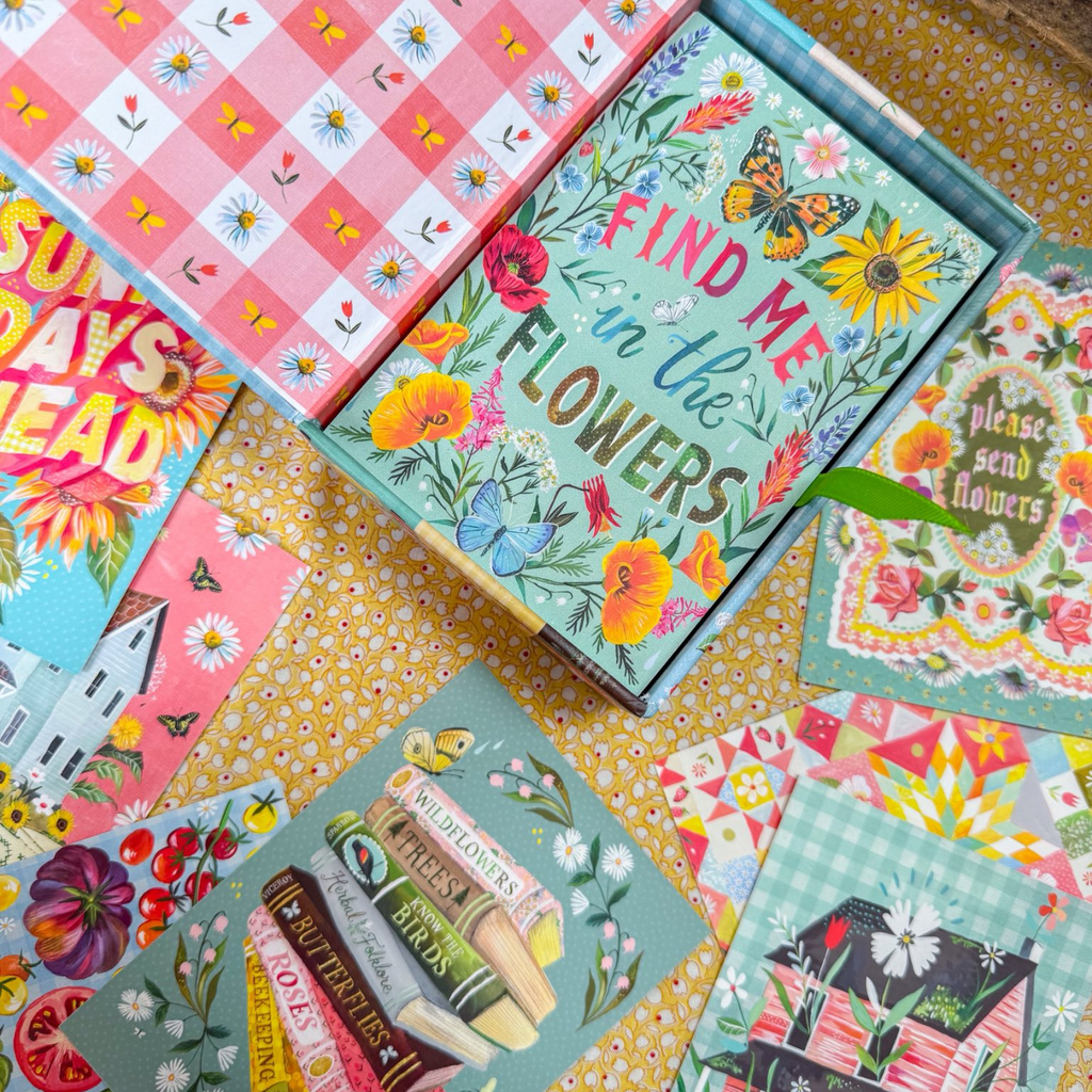 Wildflower Picnic Postcards: 100 Postcards by Katie Daisy - Freshie & Zero Studio Shop