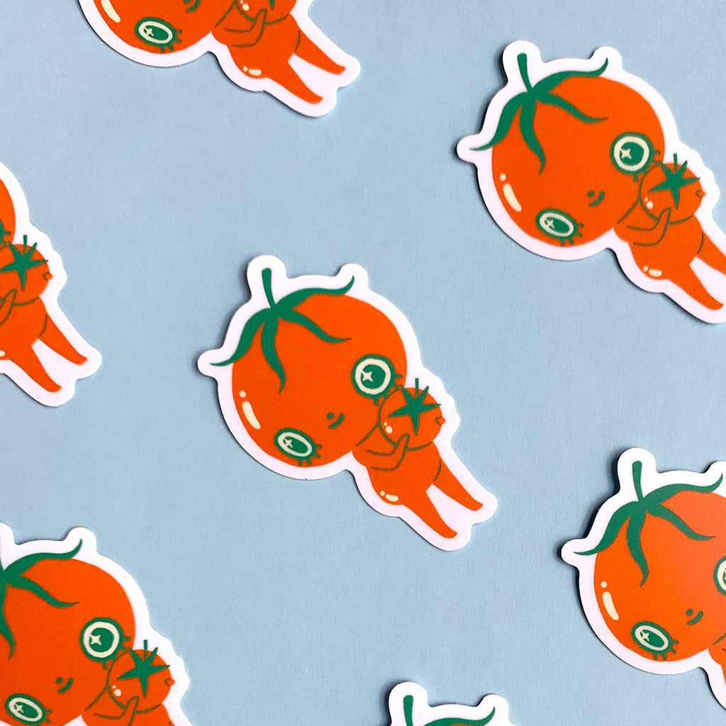Baby Tomato Vinyl Sticker - Freshie & Zero Studio Shop