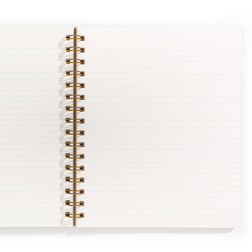 Plaid Spiral Lined Notebook by Shorthand Press - Freshie & Zero Studio Shop