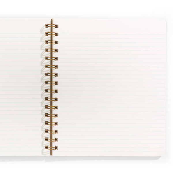 Plaid Spiral Lined Notebook by Shorthand Press - Freshie & Zero Studio Shop