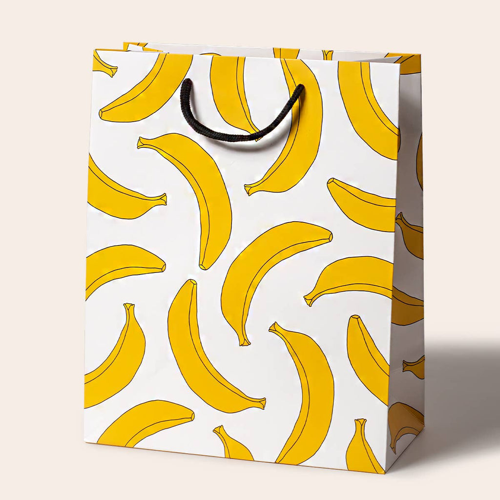 Bananas Large Gift Bag - Freshie & Zero Studio Shop