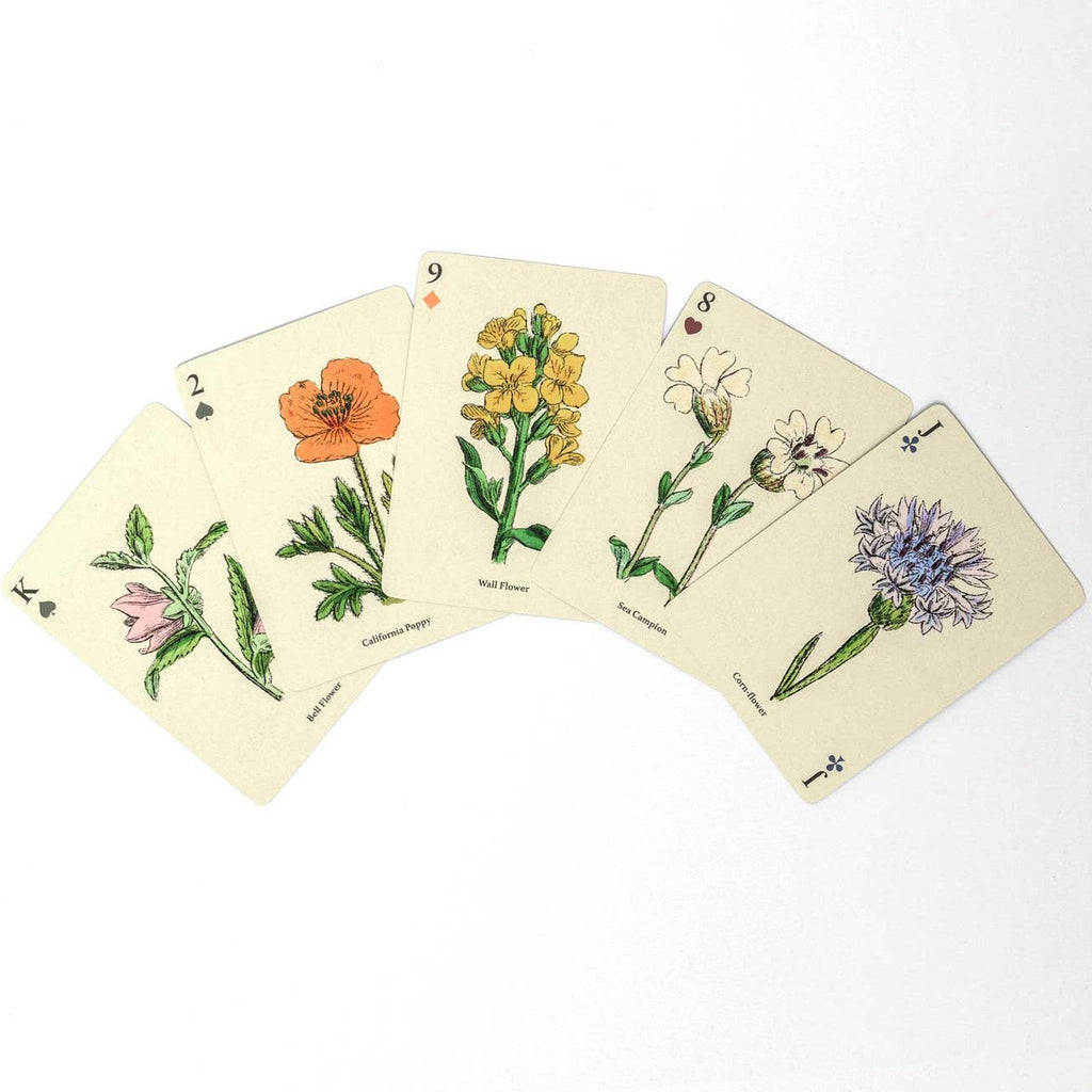 Wildflower Playing Cards - Freshie & Zero Studio Shop