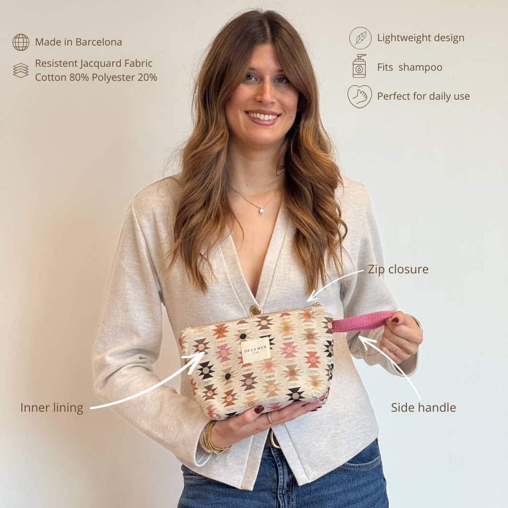 Large Makeup Bag Royal - Freshie & Zero Studio Shop