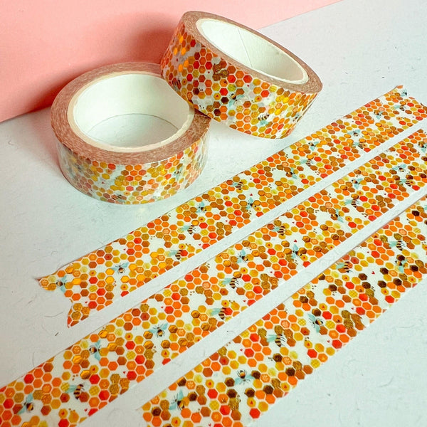Honeycomb Washi Tape - Freshie & Zero Studio Shop