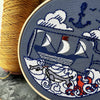 Embroidery Kit - Ship - Freshie & Zero Studio Shop