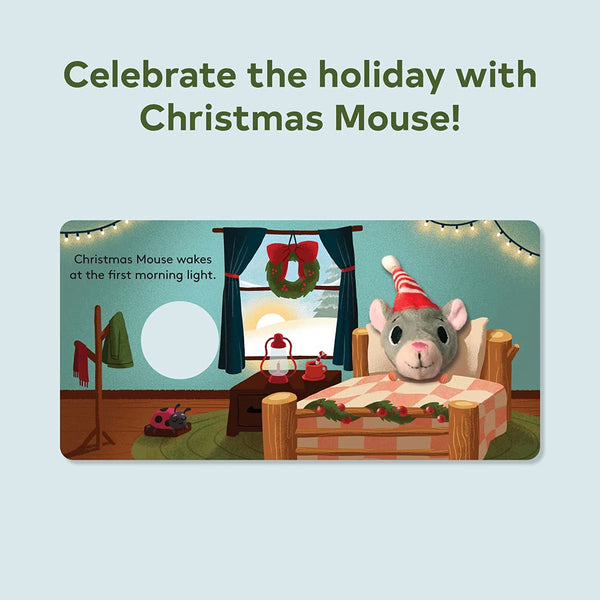 Christmas Mouse Finger Puppet Board Book - Freshie & Zero Studio Shop