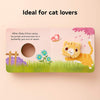 Baby Kitten Finger Puppet Board Book - Freshie & Zero Studio Shop