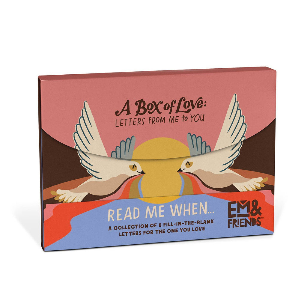 A Box of Love: Letters to Fill In From Me to You - Freshie & Zero Studio Shop