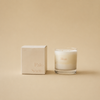 Dilo Palo Santo candle in a glass holder, featuring a natural wooden wick and calming scent, part of candles and incense collection