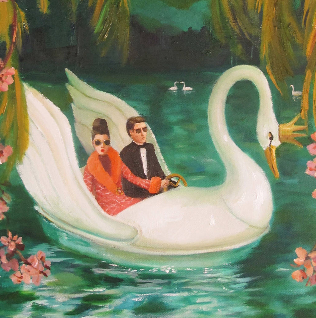 Janet Hill Art Print: The Kidnapping of Edward Pink Part 17 - 11" X 14" - Freshie & Zero Studio Shop