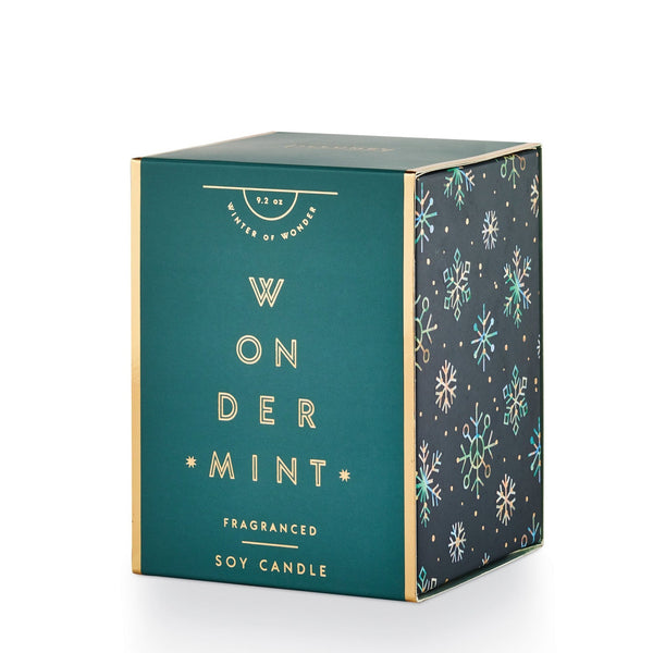 Illume Candle: Wondermint Gifted Glass - Freshie & Zero Studio Shop