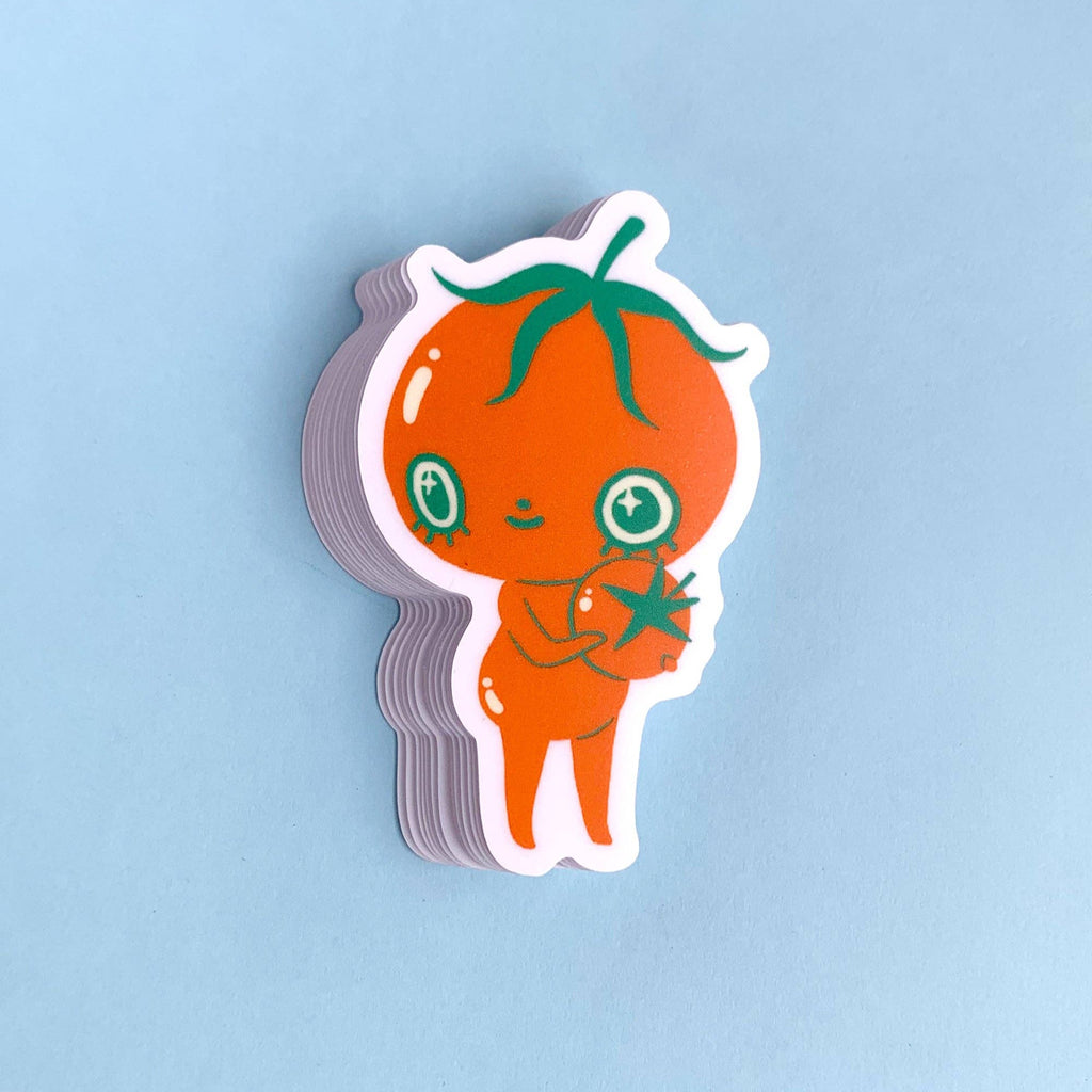 Baby Tomato Vinyl Sticker - Freshie & Zero Studio Shop