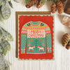 Christmas Sweater Greeting Card - Freshie & Zero Studio Shop