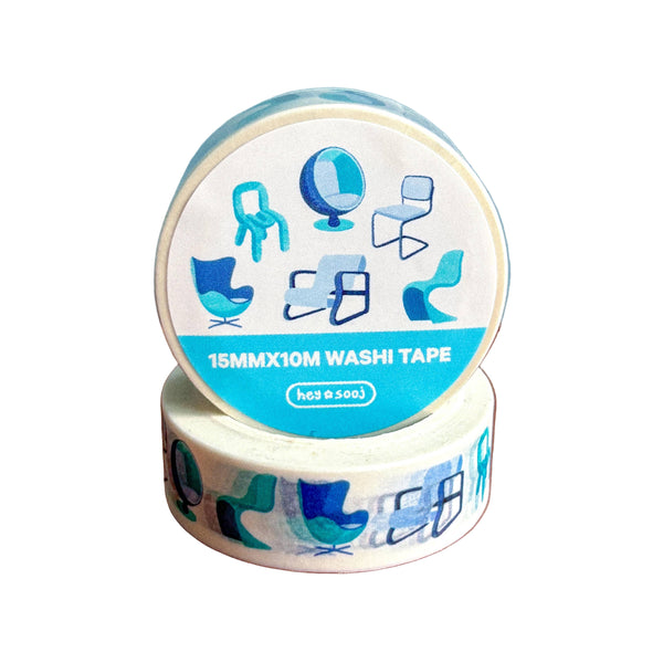 Washi Tape: Sit-Century Modern - Freshie & Zero Studio Shop