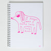 I Forgot Why Letterpress Blank Notebook by Suzy Ultman - Freshie & Zero Studio Shop