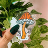 Mushroom Sticker - Freshie & Zero Studio Shop