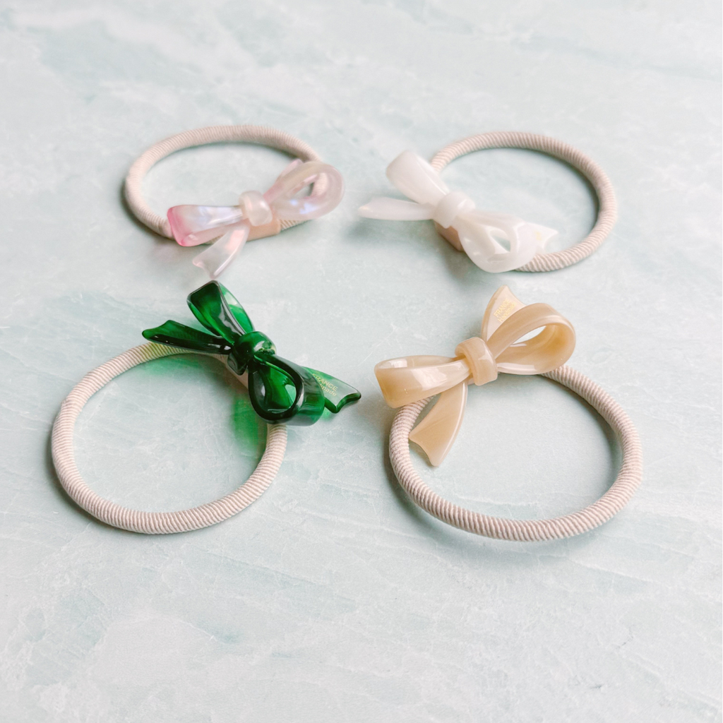 Bow Hair Tie Bracelet - Freshie & Zero Studio Shop