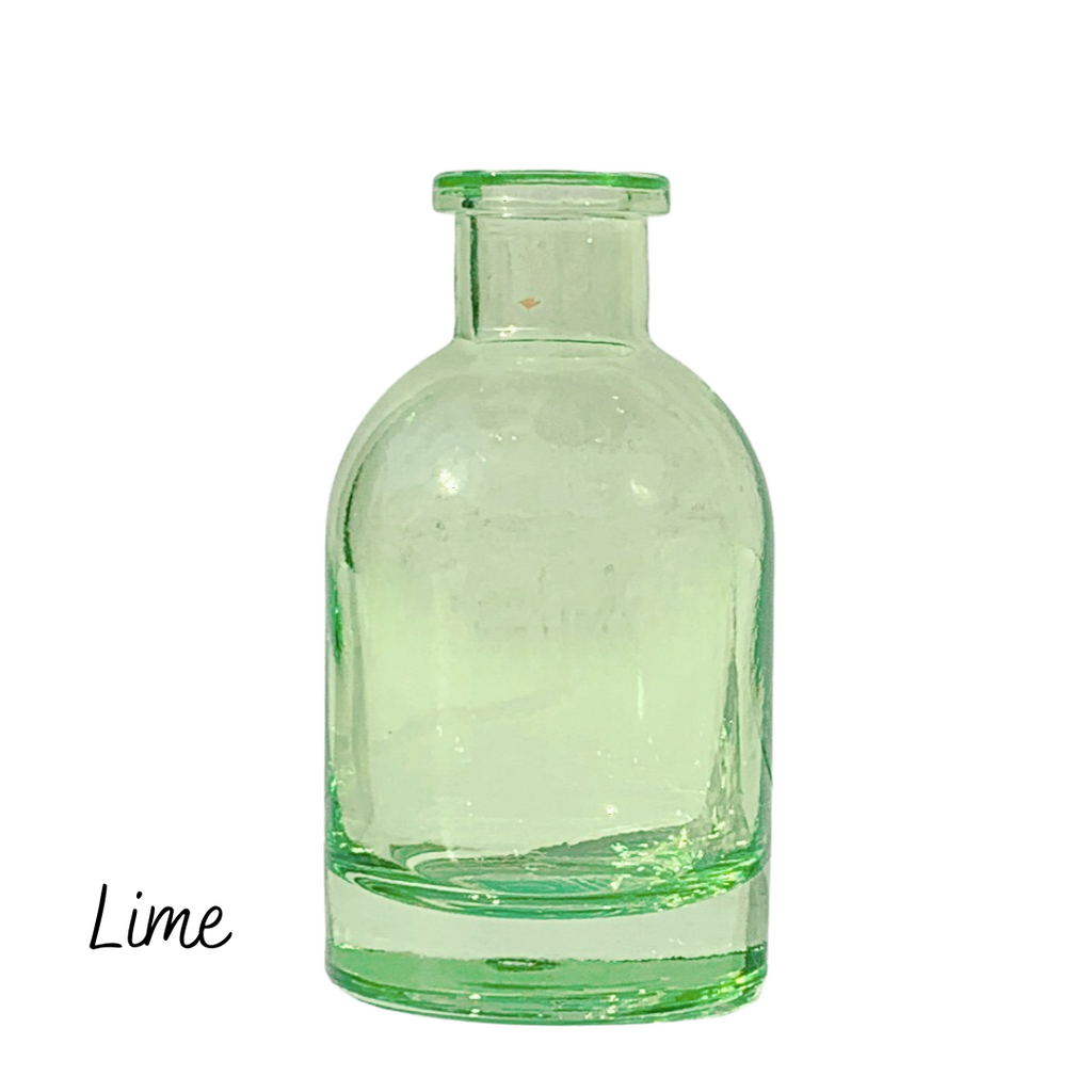 Mini Glass Tall Bottle Bud Vases - Freshie & Zero Studio Shop