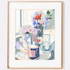 Diet Coke Roses and Carnation Signed Archival Giclee Print - Freshie & Zero Studio Shop