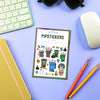 Trash Can Tidings Sticker Sheet by Pipstickers - Freshie & Zero Studio Shop