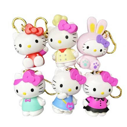 Happy Hello Kitty Figure Keychain Blind Capsule - Freshie & Zero Studio Shop