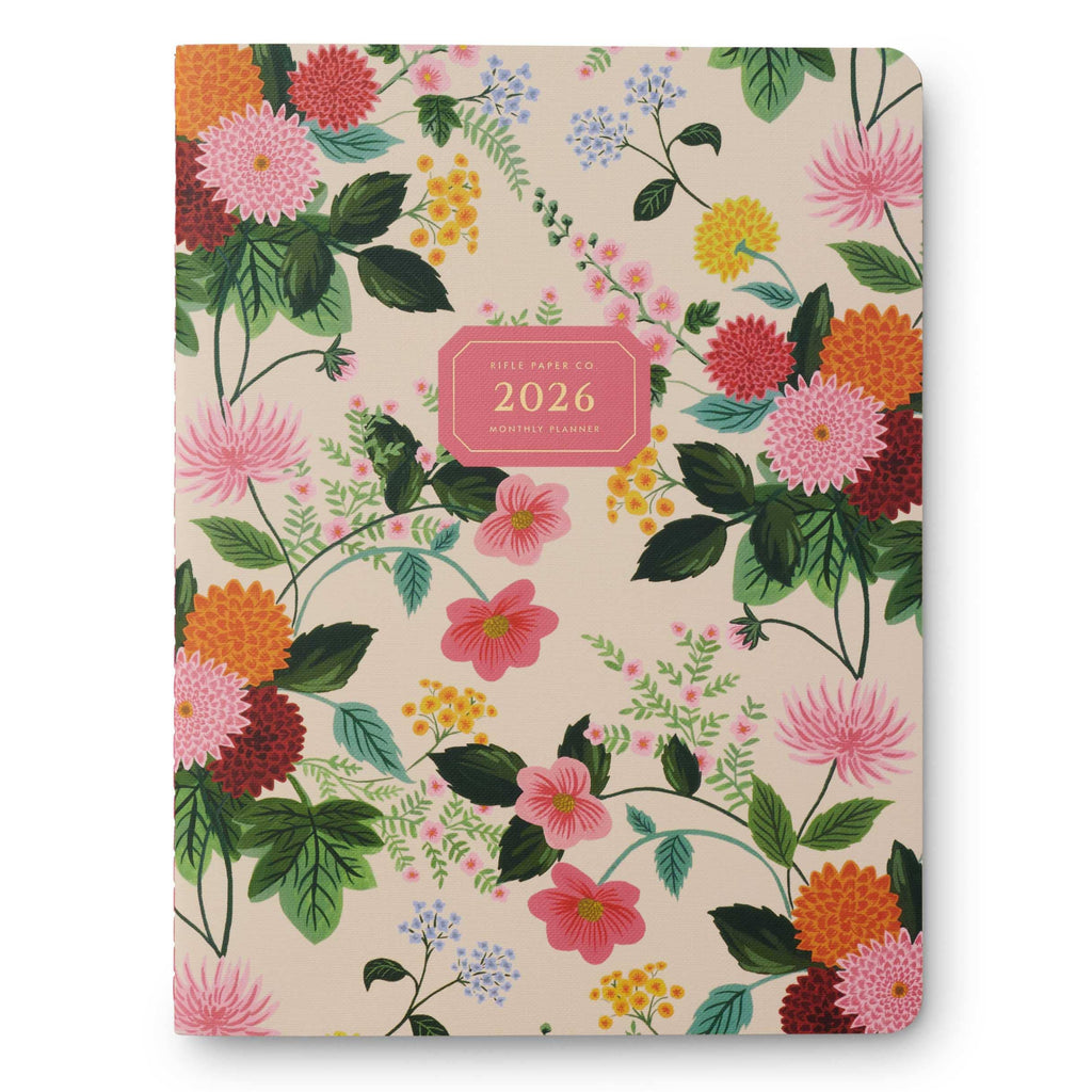 2026 Dahlia 12-Month Slim Appointment Notebook by Rifle Paper Co - Freshie & Zero Studio Shop