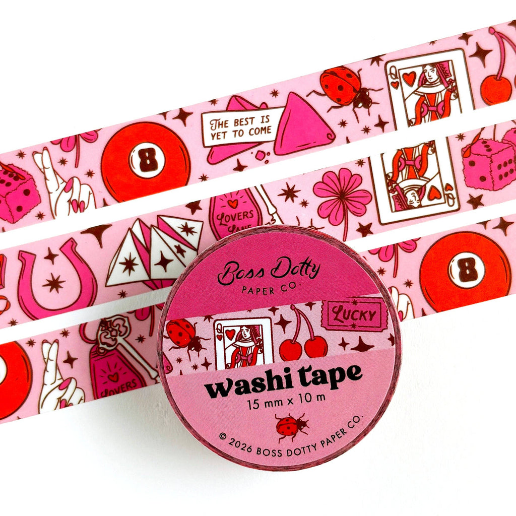 Good Luck Charms Washi Tape - Freshie & Zero Studio Shop
