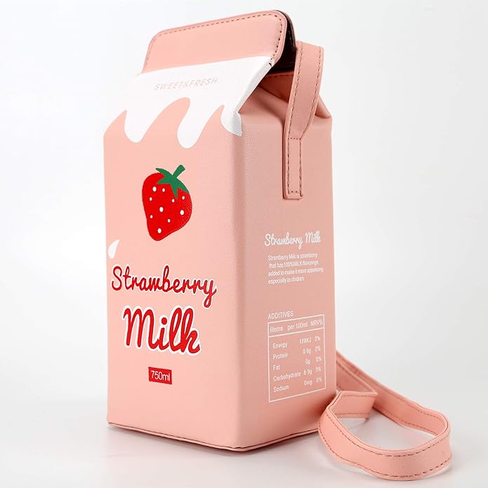 Milk Kawaii Purse - Freshie & Zero Studio Shop