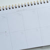 2026 Desktop Planner | Block Print Floral - Freshie & Zero Studio Shop