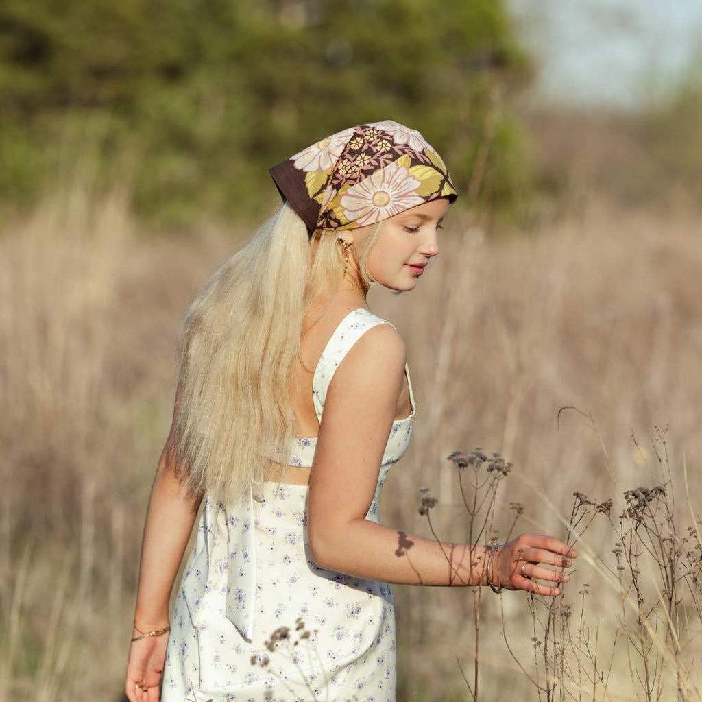Handker Bandana: Dark Violet No. 134 - Freshie & Zero Studio Shop