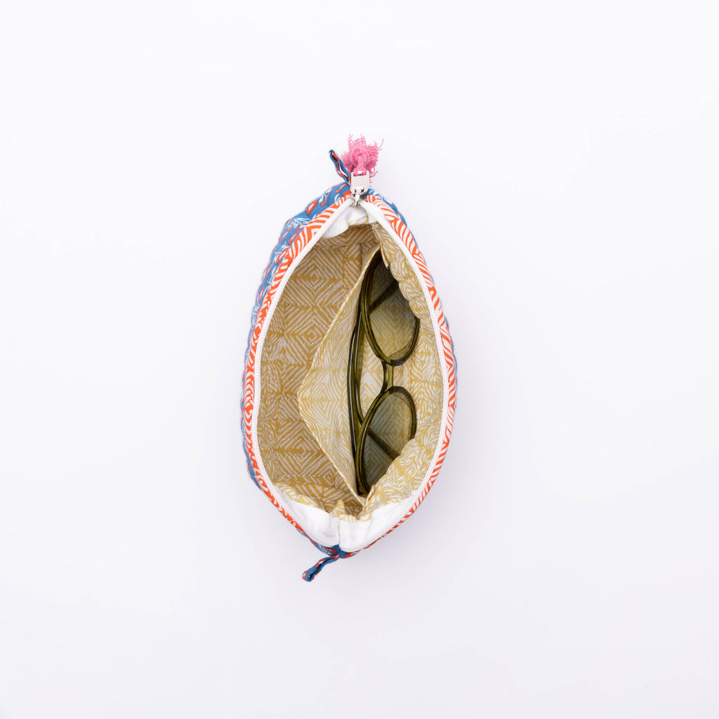 Juliet Quilted Zipper Pouch by Hemlock - Freshie & Zero Studio Shop