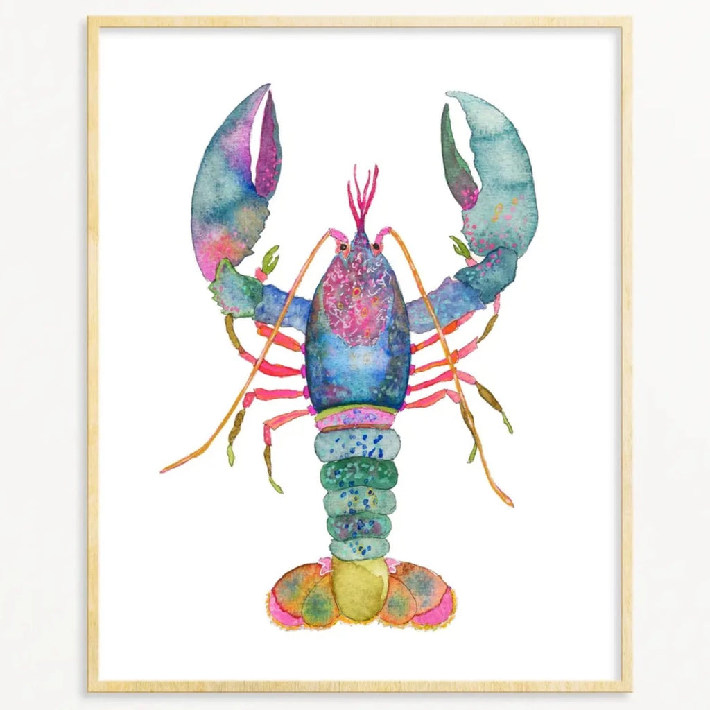 Snoogs & Wilde Art Print ~ Lobster - Freshie & Zero Studio Shop